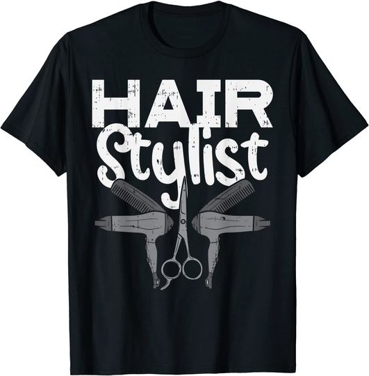 Hair Stylist Tools Hairdressing Hairdresser Barber Gift T-Shirt