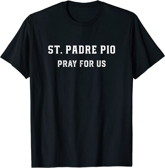 St. Padre Pio Catholic Saint Boys Confirmation T-Shirt