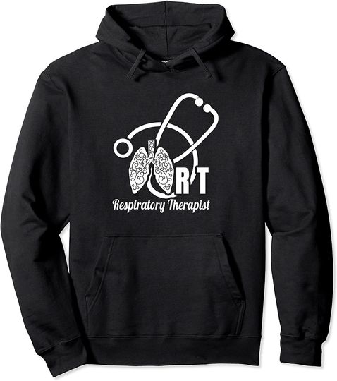 Respiratory Therapist RT Therapy Care Week Breathing Pullover Hoodie