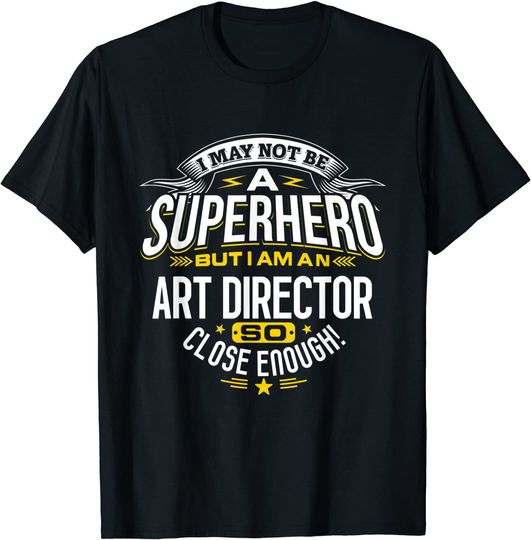 Art Director Idea Professional Superhero Art Directors T-Shirt