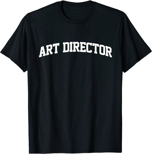 Art Director Vintage Retro Job Varsity Arch T-Shirt