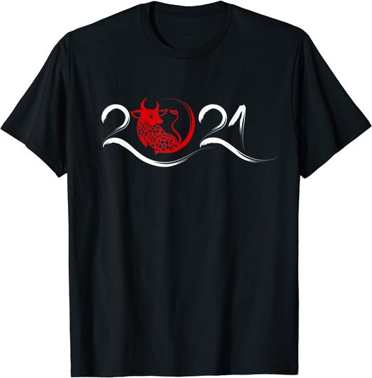 Chinese Zodiac Year Of the Ox 2021 New Year T-Shirt