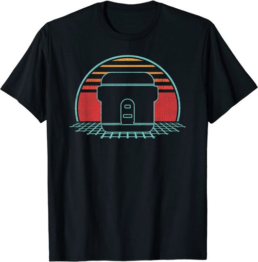 Rice Cooker Retro Vintage 80s Style T Shirt