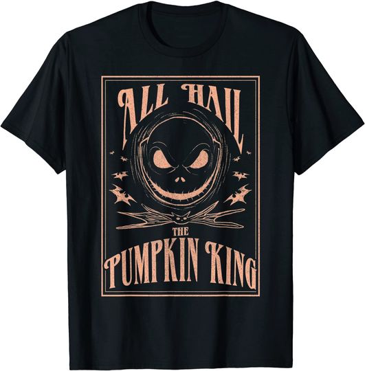 The Nightmare Before Christmas Hail The Pumpkin King T Shirt