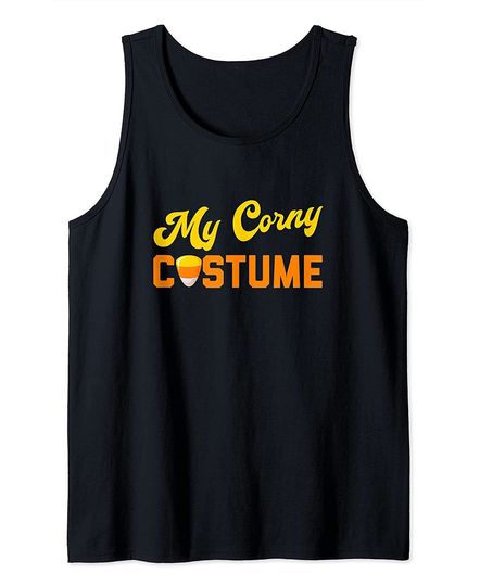 My Corny Costume HALLOWEEN 2021 Candy Corn Tank Top