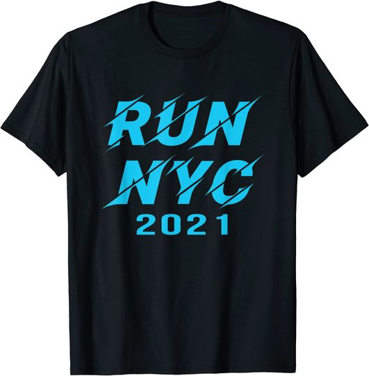 NYC New York Souvenir Marathon Runner 2021 T-Shirt