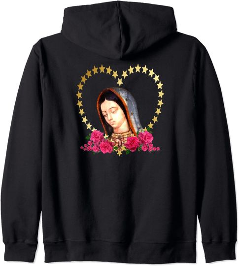 Our Lady of Guadalupe Mexican Virgin Mary Mexico Tilma Hoodie