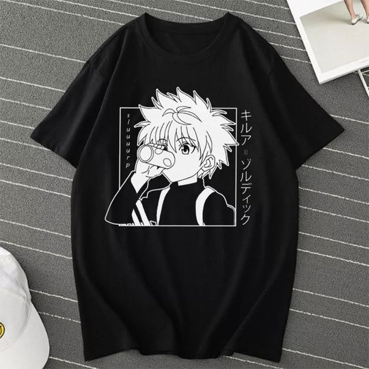 Kawaii Hunter Soft Fitted Anime T Shirt