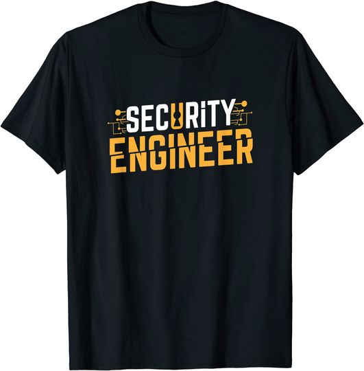 Cybersecurity Cyber Security Engineer Hacker IT T-Shirt
