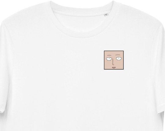 One Punch Saitama Face T Shirt