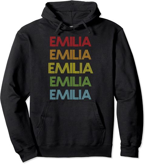 Emilia Name Pullover Hoodie