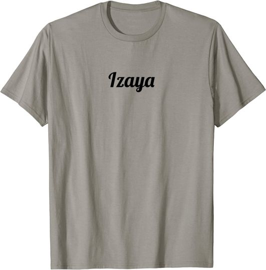 Top That Says the Name Izaya | Adults Kids - Graphic T-Shirt
