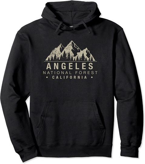 Angeles National Forest California Pullover Hoodie