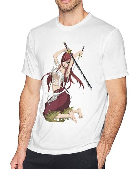 Animes Fairy Tail Erza Scarlet T Shirt