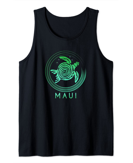 Maui Tribal Turtle Tank Top