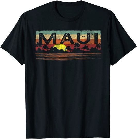 Vintage Tropical Maui Hawaii T-Shirt