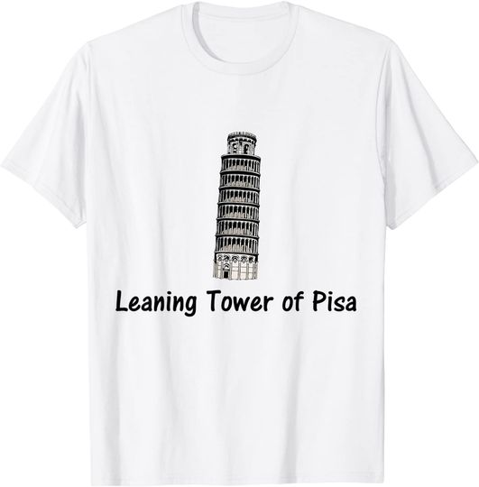 Leaning Tower of Pisa Italy T-Shirt