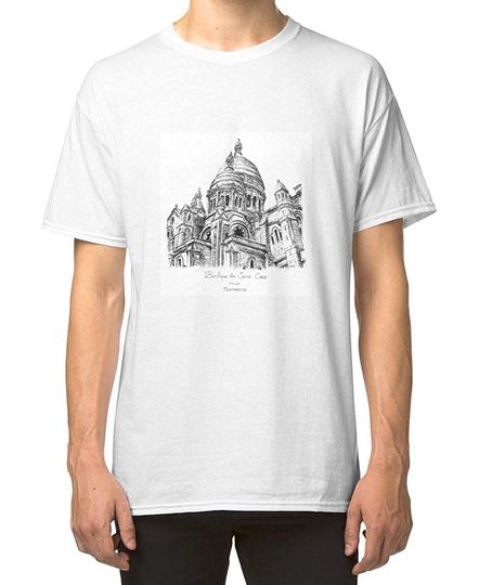 Sacre-Coeur Montmartre Classic T Shirt
