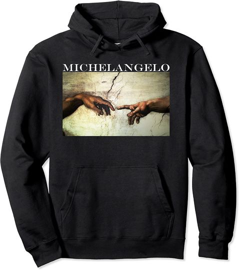 Michelangelo Art Pullover Hoodiem