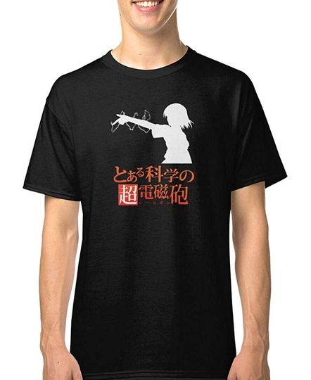 Misaka Mikoto T-Shirt, Black