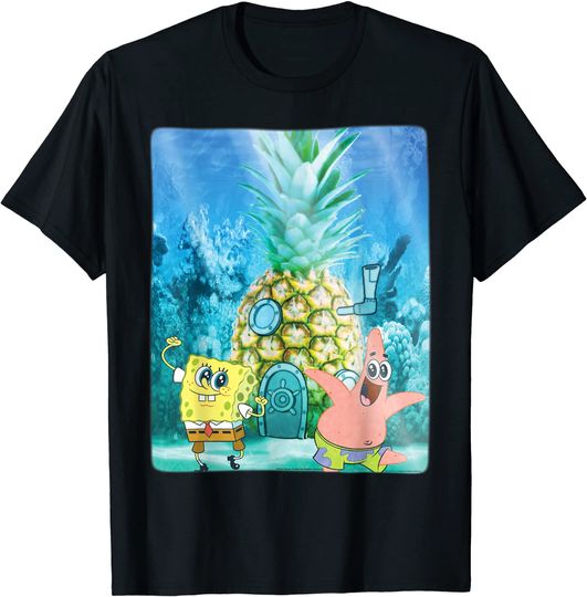 Sponge Bob Square Pants Fish Bowl T Shirt