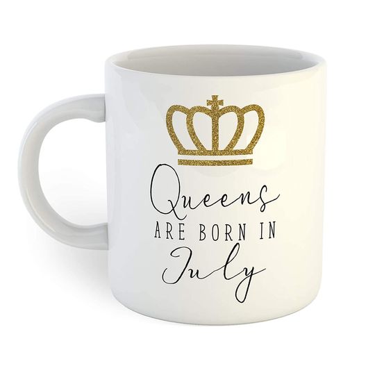Queens Are Born In July Coffee Mug