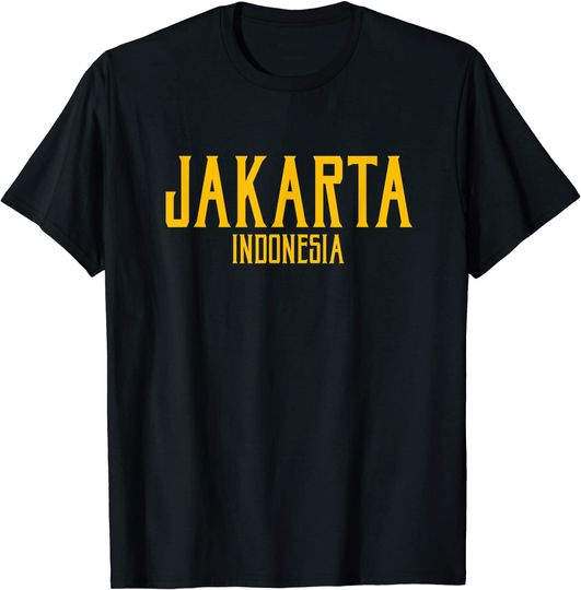 Jakarta Indonesia Vintage T Shirt