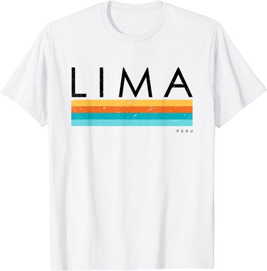 Vintage Lima Peru Retro T Shirt