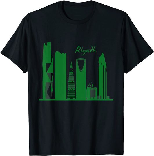 Riyadh Saudi Arabia LandMarks Gift Riyadh T-Shirt