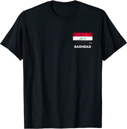 Baghdad Iraq Flag | Baghdad T-Shirt