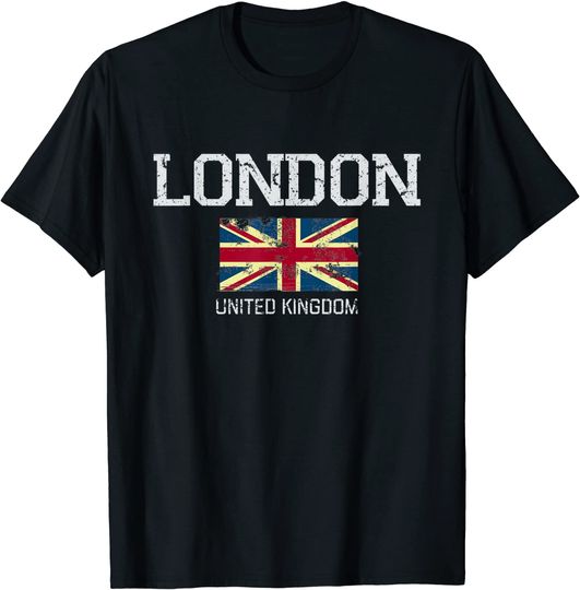 Vintage London England United Kingdom T Shirt
