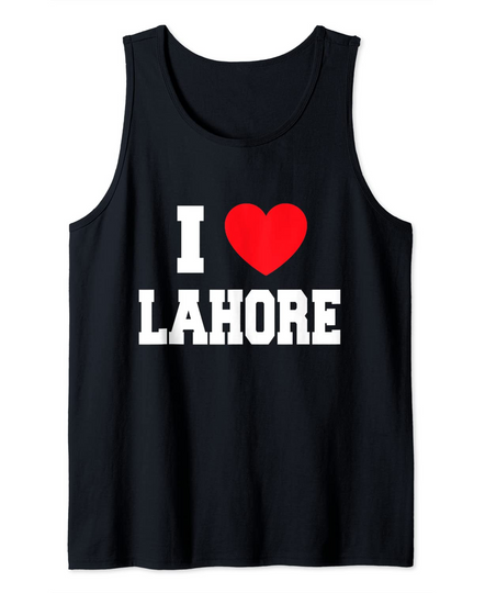 I Love Lahore Tank Top