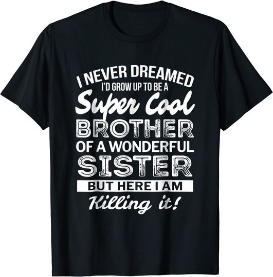 August  Brother Birthday T Shirt