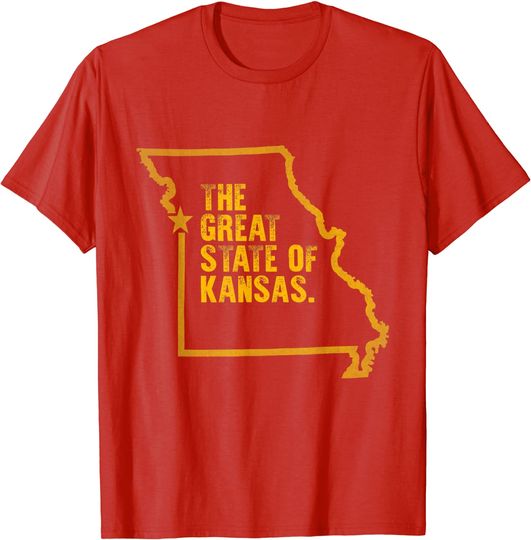 Great State of Kansas T Shirt