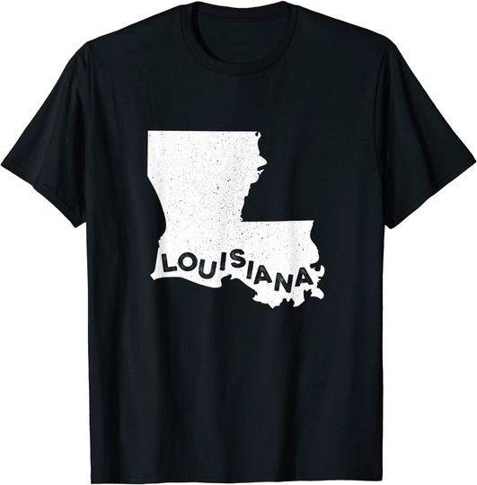 Louisiana Shirt Roots State Map Home T Shirt