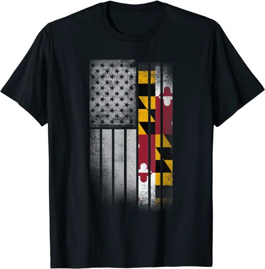 Premium Maryland State Home State T Shirt