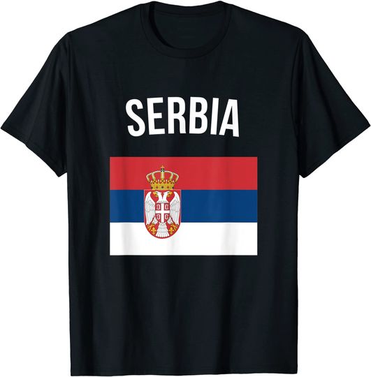 Serbia Flag T Shirt