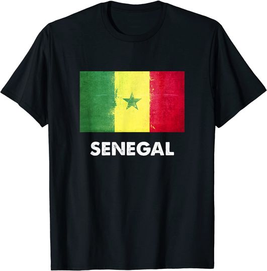 Senegal Flag T Shirt