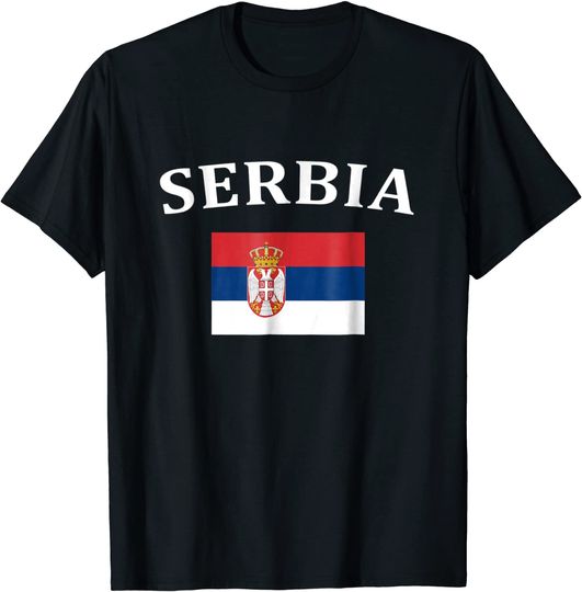 Serbian Pride Flag T Shirt