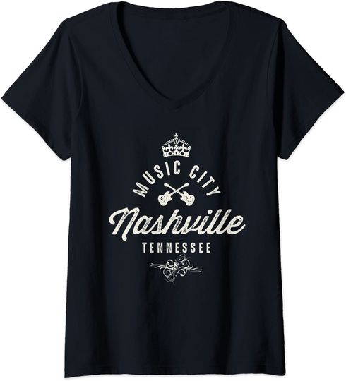Nashville Tennessee Music City T Shirt