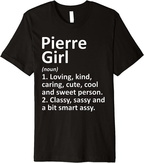 Pierre Girl South Dakota T Shirt