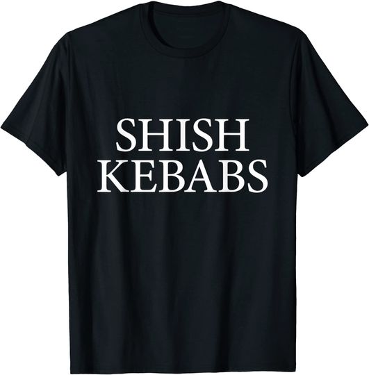 Shish Kebabs Love Food Vintage Retro T-Shirt