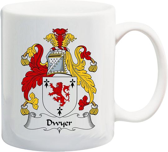 Coat of Arms/Dwyer Family Crest  Ceramic Coffee Cup