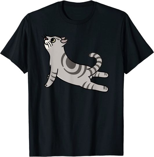 Yoga American Shorthair Cat Pet T Shirt