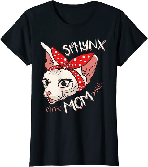 Sphynx Cat Mom Mother T Shirt