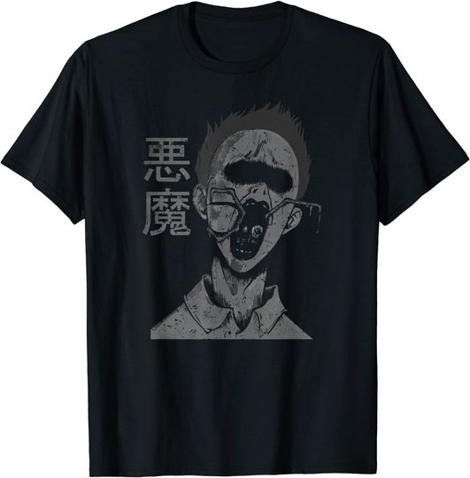 Japanese Horror Anime Manga Art Aesthetic Evil Demon Monster T-Shirt