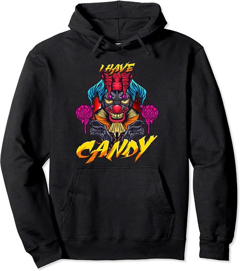 Clown Halloween Party Pullover Hoodie