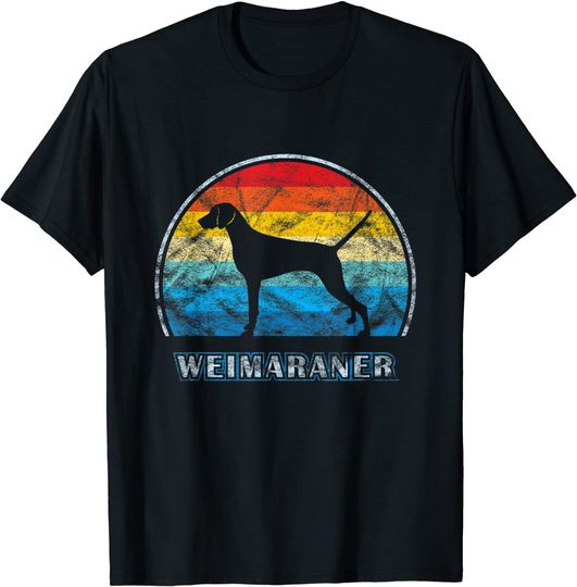 Weimaraner Vintage Design Dog T Shirt