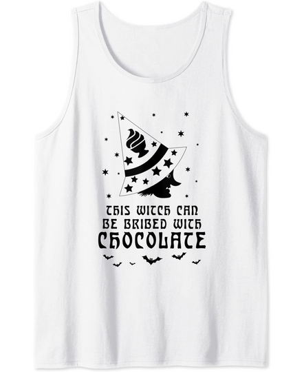 This Witch Can Be Bribed With Chocolate Tank Top
