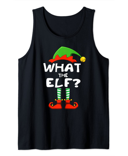 What The Elf Christmas Tank Top
